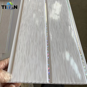 25Cm Plástico Cielo Raso <span class=keywords><strong>Pvc</strong></span> Panel De Techo Dalles De Lambris <span class=keywords><strong>Pvc</strong></span> Faux Plafond Platre - Product Image 4