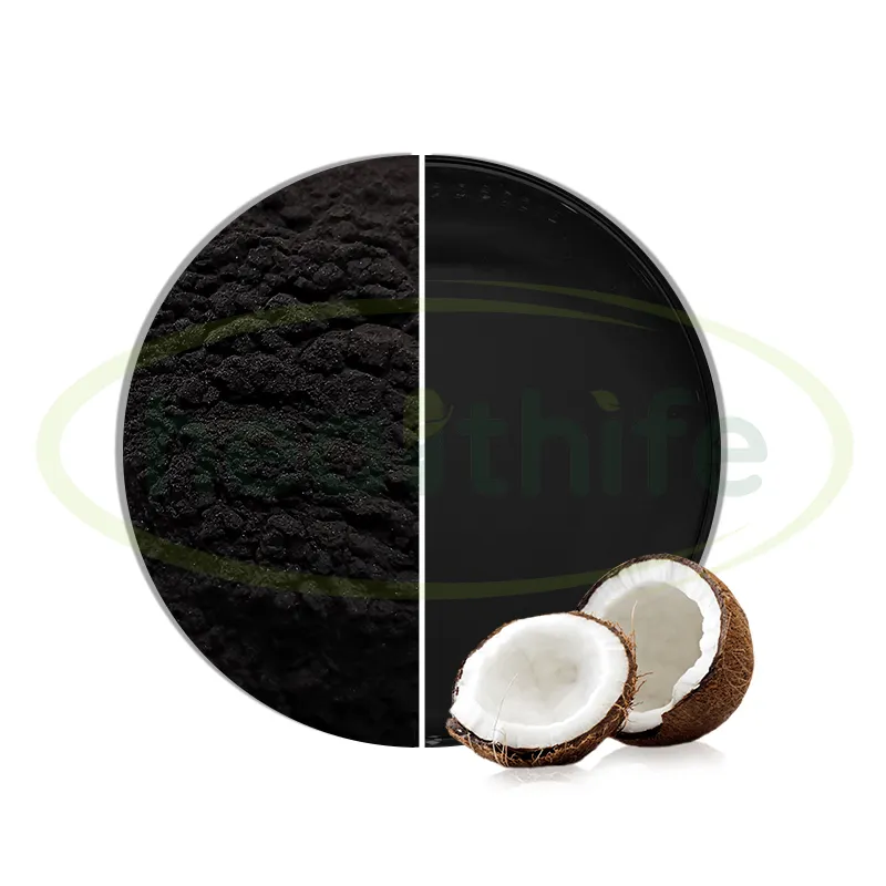 Пищевой активированный уголь, порошок скорлупы кокосового ореха