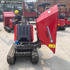 Лидер продаж, дешевый небольшой мини-самосвал 800 кг, мини-гусеничный самосвал, китайский гусеничный самосвал, мини-транспортер для строительства - Product Image 4