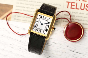 Montre mécanique automatique élégante et tendance, bracelet en cuir à motif crocodile noir, miroir en verre saphir - Product Image 1