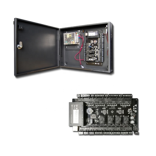Access Controller Board with TCP/IP 1/2/4 Doors Access Control Panel Network Weigand RFID Door Access System C3-400/box