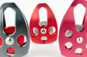 Vendita calda personalizzata arrampicata 30KN leggero salvataggio puleggia in alluminio puleggia singola - Product Image 5