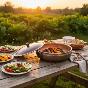 Marmite en <span class=keywords><strong>cuivre</strong></span> pur pour cuisinière à induction, style traditionnel chinois, pour plat de mouton de Pékin à l'<span class=keywords><strong>ancienne</strong></span> (Canard Mandarin) - Product Image 2