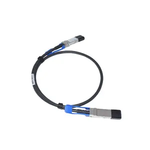 Fiber Optic 100G QSFP28 untuk QSFP28 DAC Langsung Pasang Kabel Tembaga
