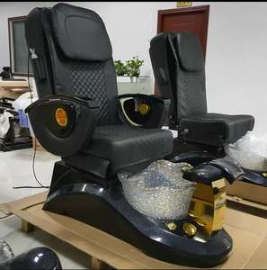 เก้าอี้สปาเท้าไฟฟ้าแบบพกพาปรับได้เก้าอี้นวดเล็บเท้าสำหรับร้านทำเล็บ - Product Image 1