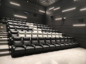 Fauteuils de cinéma modernes en gros, sièges d'auditorium avec porte-gobelets pour mobilier de salle de cinéma - Product Image 5