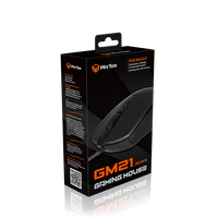 Mouse Gaming Ergonomis MEETION MT-GM21 Berkabel dengan Lampu LED, Mouse USB untuk Komputer Desktop