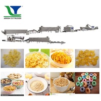 Ligne de production automatique de gâteaux, de légumes, d'extrudés, de riz et de céréales pour le petit-déjeuner