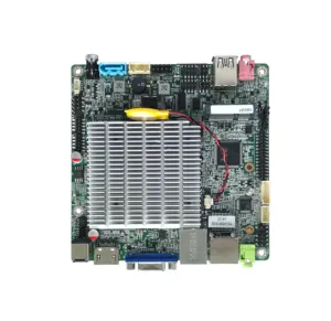 ELSKY NANO4E placa base Nano ITX sin ventilador compatible con Celeron J4025/J4125 CPU UHD tarjeta gráfica para control Industrial KIOSK POS