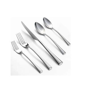 12/16/24/36/48 pièces fourchette cuillère couteau fourchette à dîner cuillère à thé fourchette à thé cuillère à thé cinq pièces ensemble de couverts en or - Product Image 3