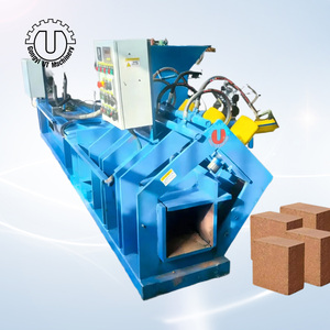 Máquina Automática para Hacer Bloques de Turba de Coco, Control PLC, 120 Bloques/h, Alto Rendimiento, Ahorro de Mano de Obra para Granjas, Plantas y Fábricas, 1 Año - Product Image 1