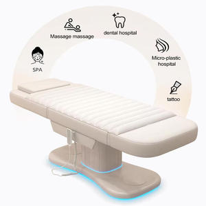 Luxury <strong>Green</strong> Spa Facial Beauty <strong>Bed</strong> Leather Base 3 Motor <strong>King</strong> <strong>Size</strong> Electric Adjustable Massage <strong>Bed</strong> for Hotel &amp; School Use - Product Image 4