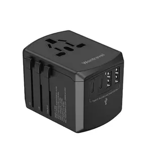 Global Wontravel 4.5A Global Type C Worldwide Charger Travel Adaptor Universal Travel Adapter For Mobile Phones Charging