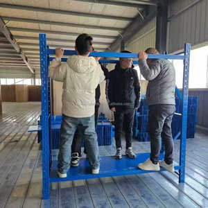 HY Étagères de rangement robustes Rayonnage empilable en acier Palette empilable Entrepôt Pneu Rack Diviseurs Étagère de rangement en métal - Product Image 4