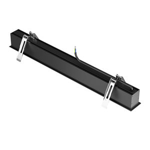 Luz lineal LED empotrada antideslumbrante con carcasa de aluminio, 4100k blanco neutro, IP20, 50000 horas de duración, para uso en oficinas. - Product Image 1