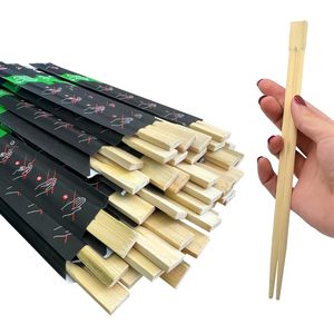 21cm biodegradabile giapponese Set di posate 100 bambù di Sushi bacchette di legno naturale usa e getta posate per il ristorante cibo giapponese - Product Image 1