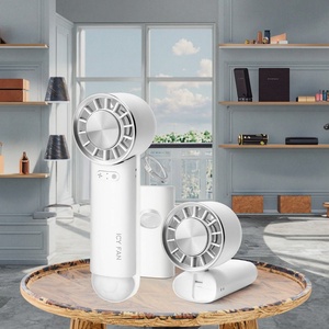 Hot Sale Portable Handheld <b>Foldable</b> Fans Fast air Cooling Fan USB Strong Wind <b>Table</b> Rechargeable Mini Portable Fan - Product Image 2