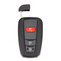 Llave Inteligente Universal Autel IKEYTY8A3AL IKEY de 3 Botones para Toyota, Compatible con la Máquina de Copia y Programación de Llaves de Auto Altra KM100 IM508S