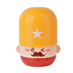 Creative Little Soldier Timer 60 Min Countdown Touch Control Kitchen Timer With Cute Cartoon Design - Product Image 2