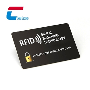 <span class=keywords><strong>Carte</strong></span> de blocage RFID à impression personnalisée, protection NFC, anti-vol, avec lumière LED, blocage RFID - Product Image 4
