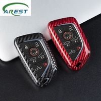 Porte-clés en Fiber de carbone pour Chevrolet Corvette C8 2021 coupé, coque, porte-clés de voiture