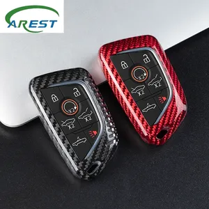 Đối Với Chevrolet <span class=keywords><strong>Corvette</strong></span> C8 2021 Coupe Vỏ Chìa Khóa Móc Chìa Khóa Vỏ Bằng Sợi Carbon - Product Image 2
