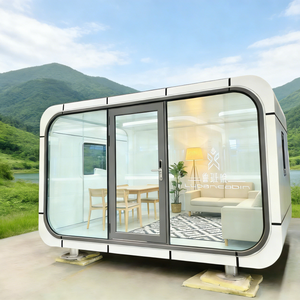 Cabaña Prefabricada Moderna Tipo Apple con Muebles Completos para Glamping, Resort Ecológico e Inversión en Airbnb - Product Image 2