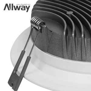 Allway nouveau Design intégré en aluminium sans stroboscope rond panneau de lumière mince pour la maison 3 5 7 9 12 20 30 W panneau de lampe Led - Product Image 6