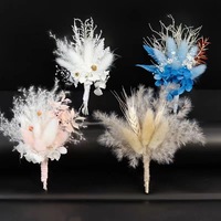 Liviflo Manufacturers Wholesale Mini Dried Flower Bouquet Mori Tie Corsage for Mother's Day & Valentine's Day