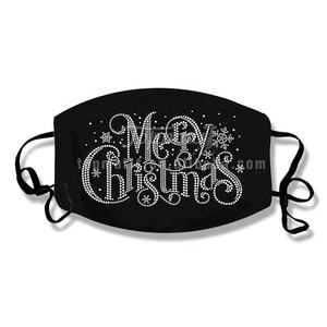 कस्टम फ्रेंडली फ्लैबैक क्रिसमस क्रिस्टल हॉट फिक्स गर्मी रैइनस्टोन ट्रांसफर - Product Image 5