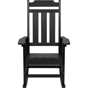 DB Wholesale 400 Lbs Capacité de poids HIPS Porche extérieur Rocker Dossier haut 1 Pc pour une utilisation dans le salon - Product Image 1
