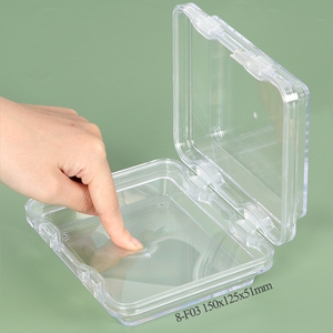 SUNSHING Watch Hand Membrane Box Clear Plastic Shockproof Display Box With PU Film for Dental Jewelry Medal Protection - Product Image 2