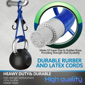 ชุดสายรัดบันจี้จัม Dy-80022 38 ชิ้น ขนาดต่างๆ ไนลอนพร้อมตะขอเหล็กสำหรับกระเป๋าเดินทางการเดินทางกลางแจ้ง - Product Image 4