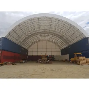 W66'xL40' PVC di Alta qualità impermeabile della cupola industriale di trasporto libero forte contenitore di riparo tenda di stoccaggio per le attrezzature