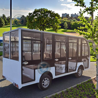 Bus de tourisme classique antique de luxe en acier, 8-20 places, personnalisable, électrique/essence, pour excursions touristiques
