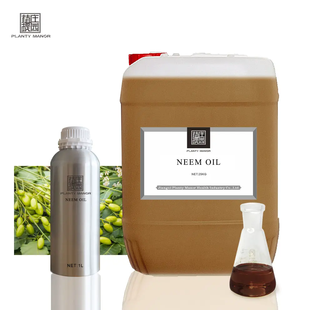 Ton Neem dầu nhà cung cấp Hữu Cơ 2000ppm 3000ppm ppm Neem dầu hạt ép lạnh nhãn hiệu riêng IBC MSDS cho thương mại