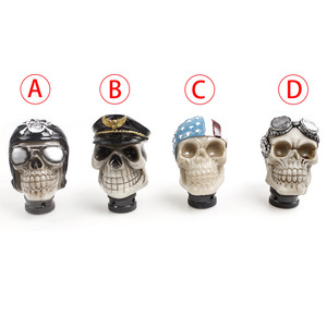 RASTP Skull Gear <b>Shift</b> <b>Knob</b> Plastic Ergonomic Car Modification Accessory for Most Car Models - Product Image 2