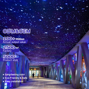 Plafonnier LED à fibres optiques coloré effet ciel <span class=keywords><strong>étoilé</strong></span>, en PMMA, télécommandé, intensité variable, IP33 AC, idéal pour hôtels, excellente qualité à <span class=keywords><strong>prix</strong></span> abordable - Product Image 1