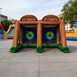 Vente chaude : Jeu de fléchettes et de lancer de haches <span class=keywords><strong>gonflable</strong></span> en PVC avec installation facile pour le divertissement à domicile et en extérieur - Product Image 2