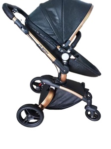 Passeggino di Lusso Pieghevole in Lega di Alluminio 3 in 1 Tipo Uovo con <span class=keywords><strong>Seggiolino</strong></span> <span class=keywords><strong>Auto</strong></span> per Bambini da 0-3 Anni per Viaggi - Product Image 5