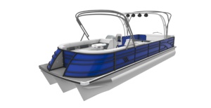 Bateau <span class=keywords><strong>à</strong></span> ponton Allhouse 2026, yacht de luxe sportif en aluminium, 4,6 m avec moteur hors-bord et <span class=keywords><strong>remorque</strong></span> pour la pêche - Product Image 3