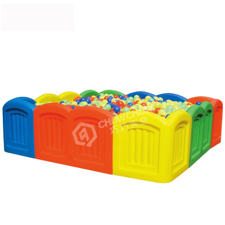 2016 популярный и красочный океан мяч бассейн, детский пластиковый квадратный шар бассейн