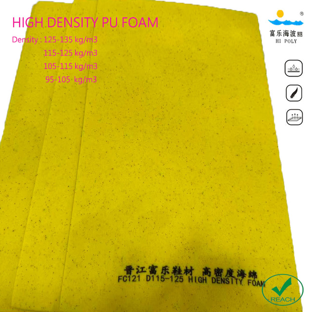 Sports Shoes Insole Materials Light PU Foam 2mm-20mm Thickness Customizable
