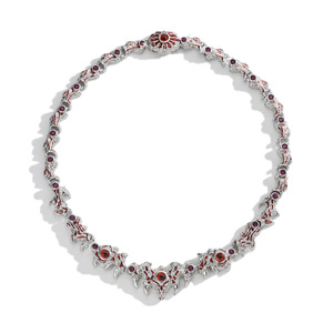 Spike Red Eye Parasite Necklace Zinc Alloy Claw Setting Party Men's Fashion Power Necklace Geometric Animal Design - Product Image 2
