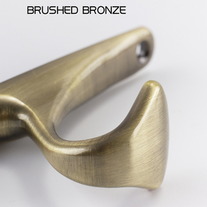 Cổ Điển Kẽm Hợp Kim Rộng Móc Kim Loại Treo Móc Phòng Ngủ Cửa Treo Tường Áo Móc Lưu Trữ Cửa Trở Lại Quần Áo Và Hat Móc Áo - Product Image 5