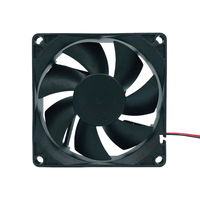 Yofolon OEM étanche réversible 12V Dc ventilateur de refroidissement 80mm X 80Mm X 20mm 12V 24V 80Mm refroidisseur maître axial Dc ventilateur sans balais