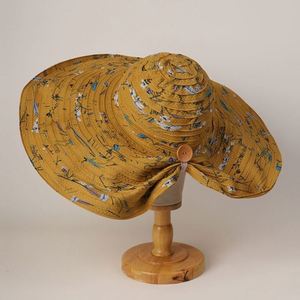 Nouvelle Arrivée 2025 – Chapeau de Soleil Souple à Imprimé Floral pour Femme et Fille, Style Décontracté, Idéal Voyage et Plage, Tendance, à Large Bord, Pliable, Visière Pare-Soleil - Product Image 2