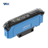 Amplificador de Fibra Óptica WTX Garantta de Alta Velocidad y Precisión, NPN PNP con Pantalla Digital Doble