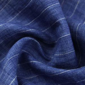 Tissu de lin confortable, pour robe, jupe pour bébé, écharpe, porte-bébé, à rayures - Product Image 2