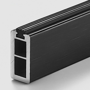 Quincaillerie d'ameublement Suspension de vêtements en acier Fer ovale Support de tringle de placard Support de tube de garde-robe Support de rail - Product Image 4